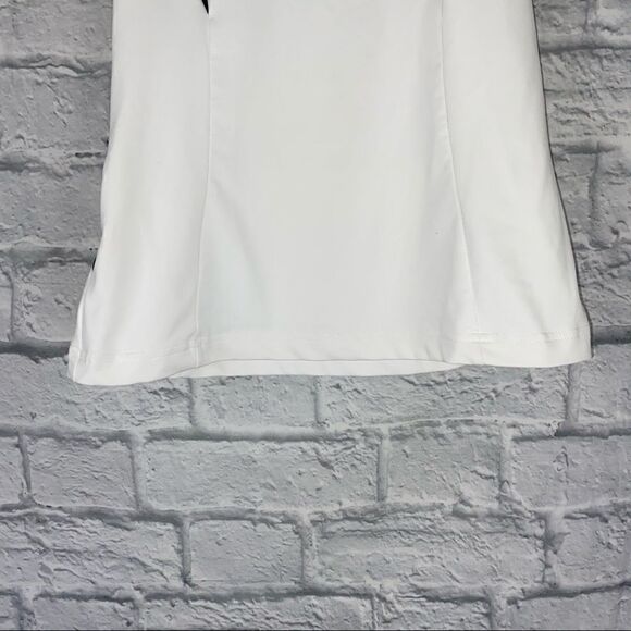 Fila dri fit tank w/pocket white & black sz XS - Picture 2 of 8